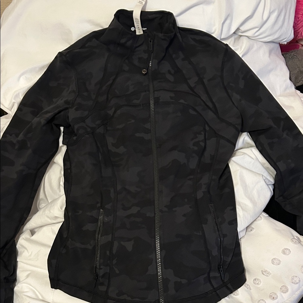 lululemon athletica Black Camo Utility Jacket